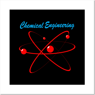 chemical engineering, chemistry engineer design Posters and Art